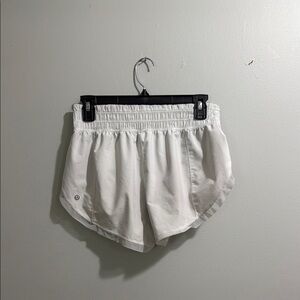 Lululemon Women's White Athletic Shorts